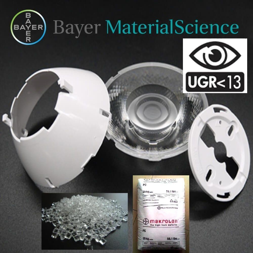 Spot LED 40W - 34W - NEW MAYA - Rail Monophasé Noir - CRI+92 - UGR13 -HIGH LUMEN 140Lm/W - Image 5