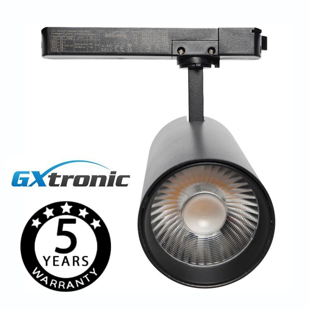 Spot LED 40W - 34W - NEW MAYA - Rail Monophasé Noir - CRI+92 - UGR13 -HIGH LUMEN 140Lm/W - Image 6